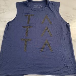 Navy Blue Workout Tank